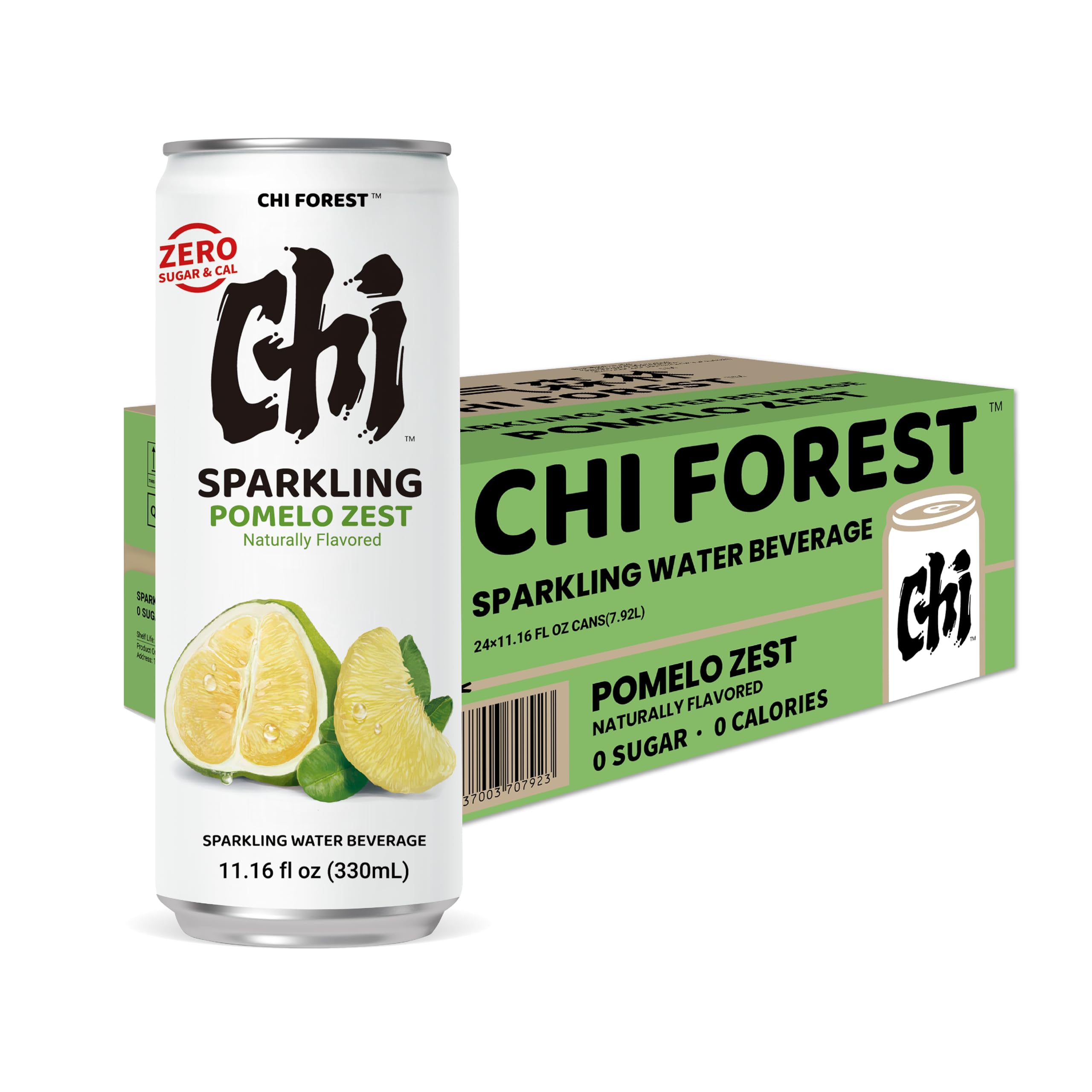 Amazon.com: CHI FOREST Pomelo Sparkling Water Beverage, Zero Sugar